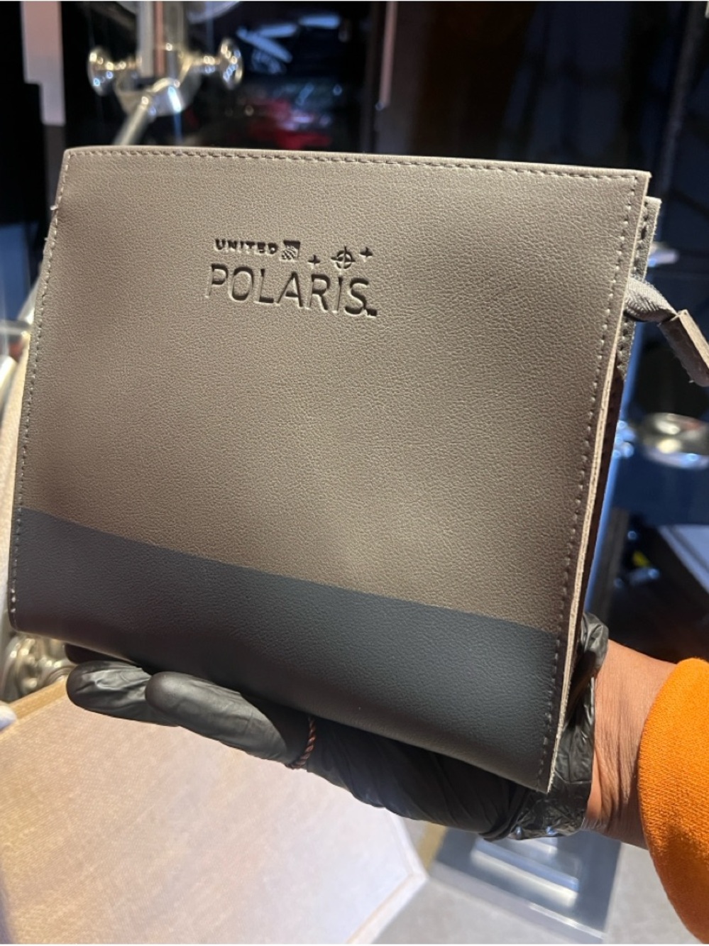 Classy Men's Travel Toiletry Bag - with items
